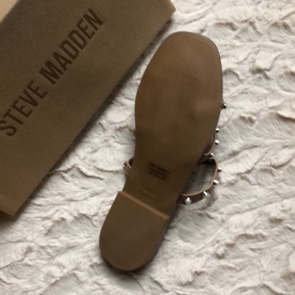 Steve Madden Caged Studded Slides - Picture 6 of 7